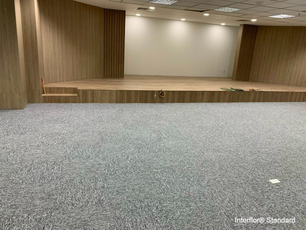 thảm Interflor standard st01 hoàn thành